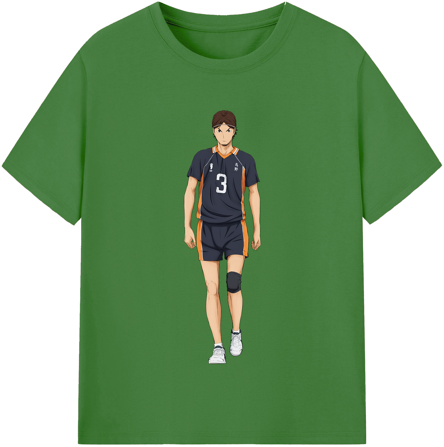 （画像用） ハイキュー!! Haikyu!! レディースカジュアルプリントTシャツ（綿100％）